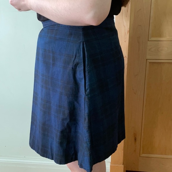 Gap Cotton Plaid Short Skirt, Size L - Picture 9 of 12